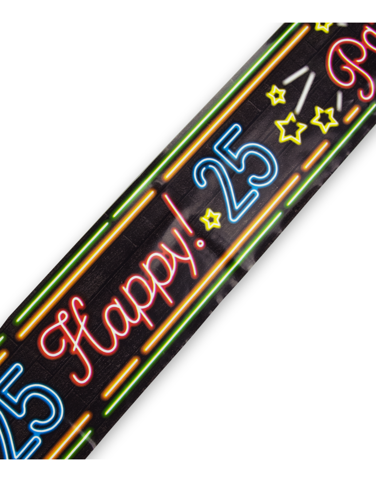 Neon Party Tape – 25 Jaar