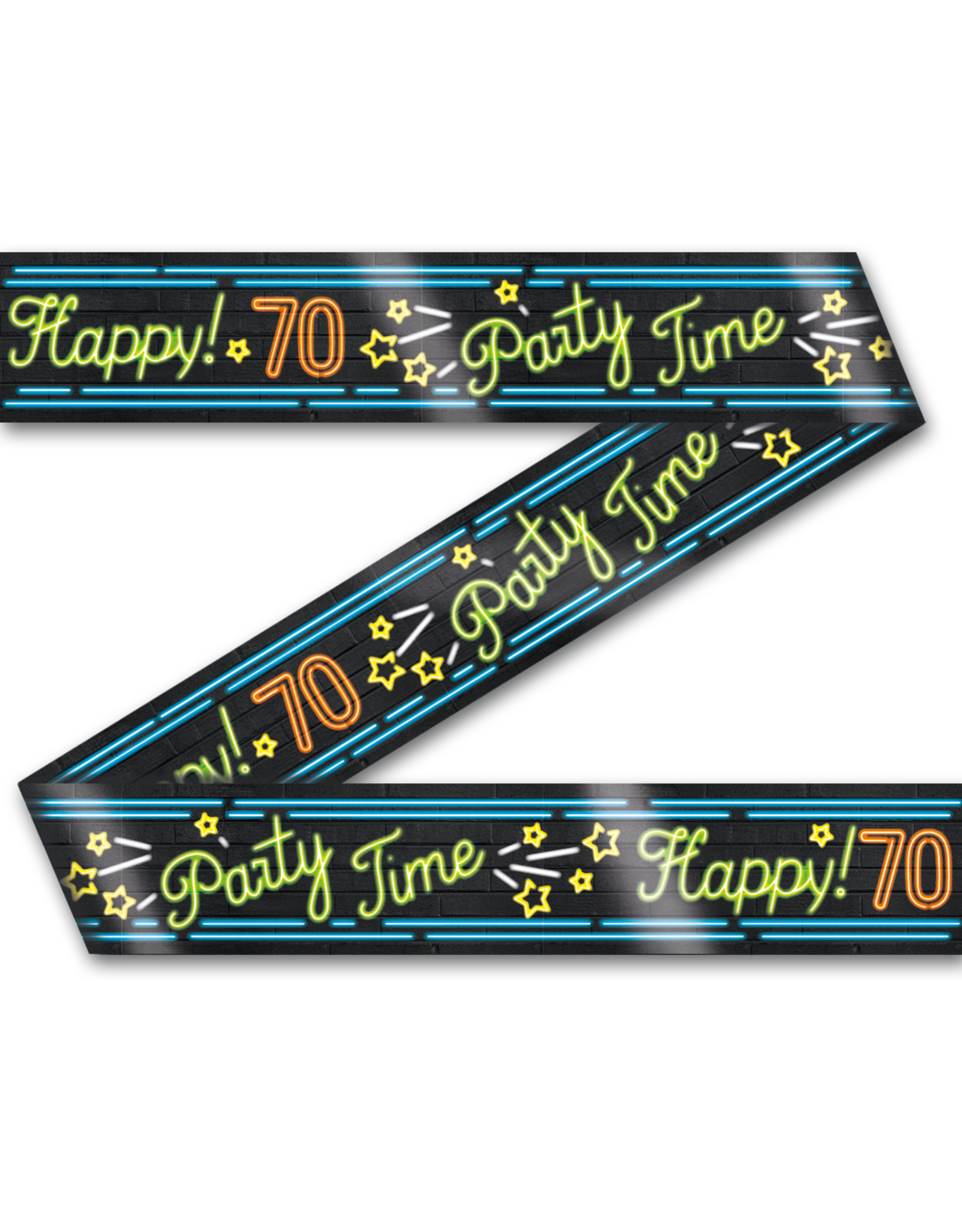 Neon Party Tape – 70 Jaar