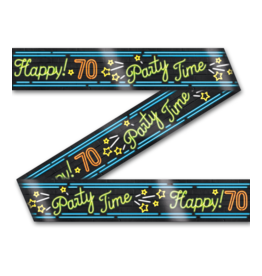 Neon Party Tape – 70 Jaar