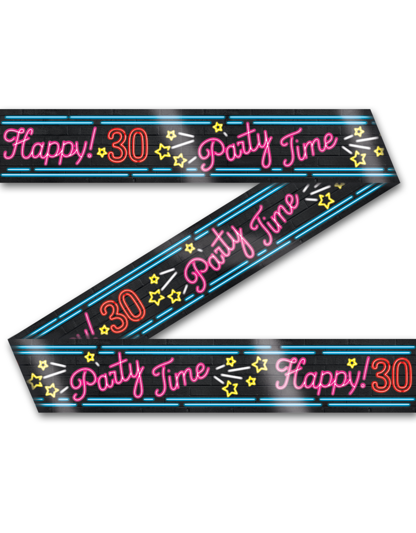 Neon Party Tape – 30 Jaar