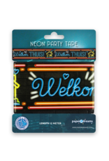 Neon Party Tape - Welkom Thuis