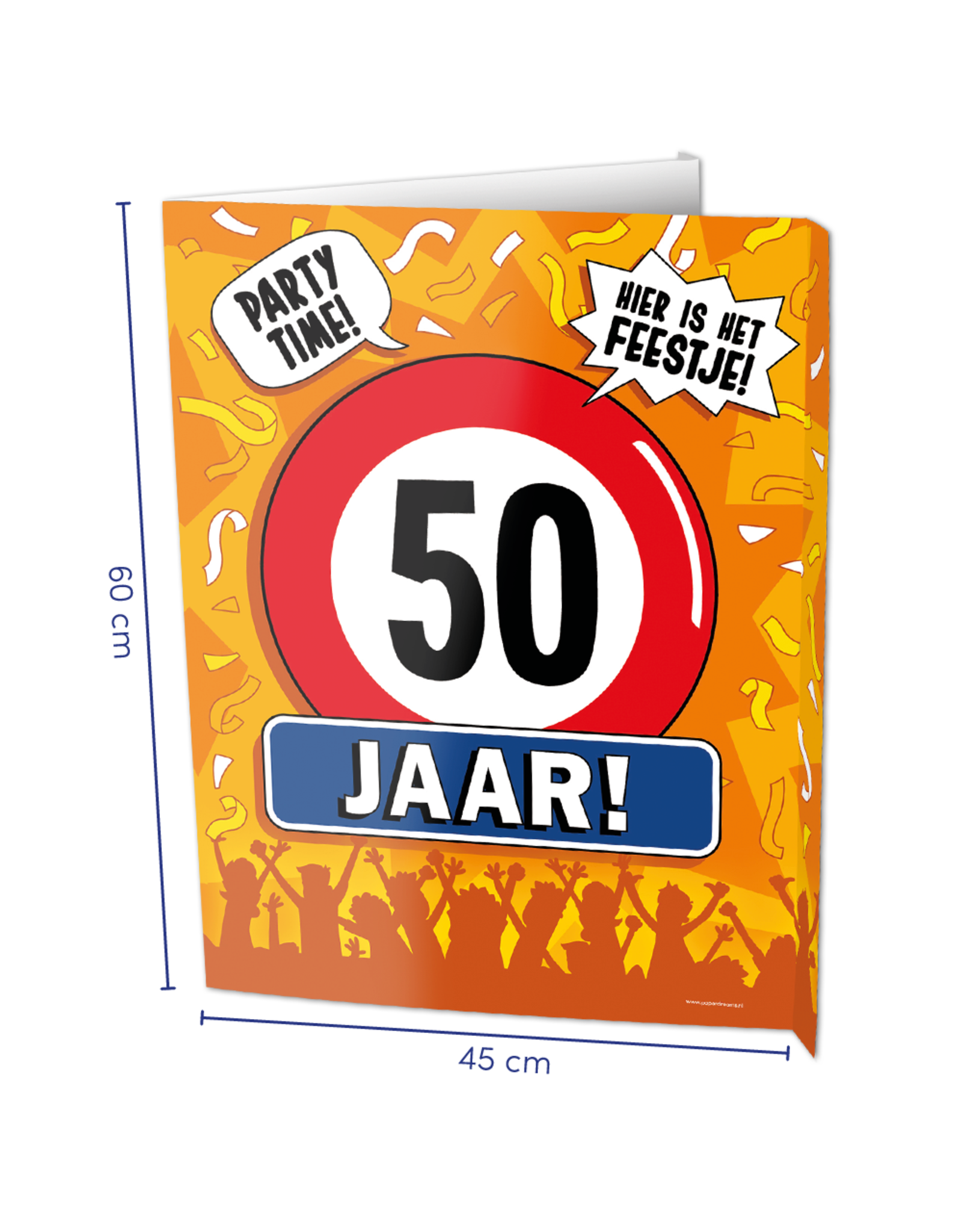 Window Signs - 50  Jaar