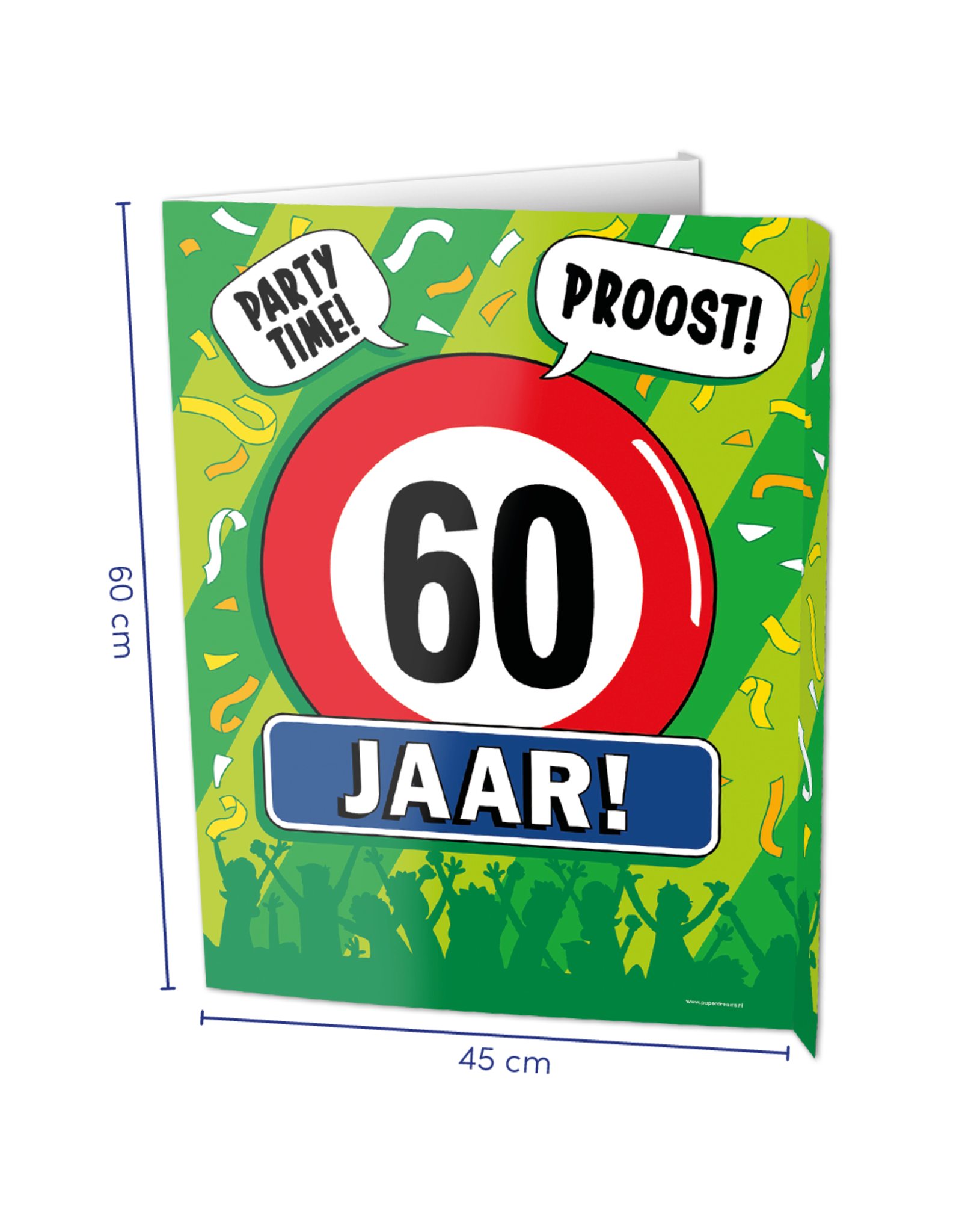 Window Signs - 60  Jaar