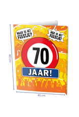 Window Signs - 70  Jaar