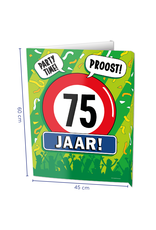 Window Signs - 75  Jaar