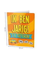 Window Signs -  Ik ben Jarig