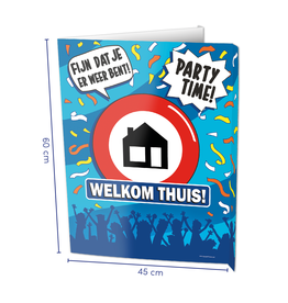 Window Signs - Welkom Thuis