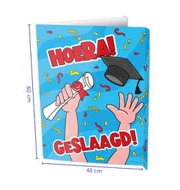 Window Signs - Geslaagd School