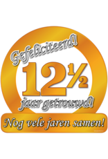 Huldeschild - Special - 12,5 Jaar Getrouwd