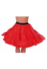 Petticoat Rood Middel Lang, Elastique