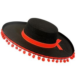 Spaanse Hoed Vilt Zwart