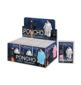 Regenponcho (127x100cm) Assorti - Prijs/Stuk