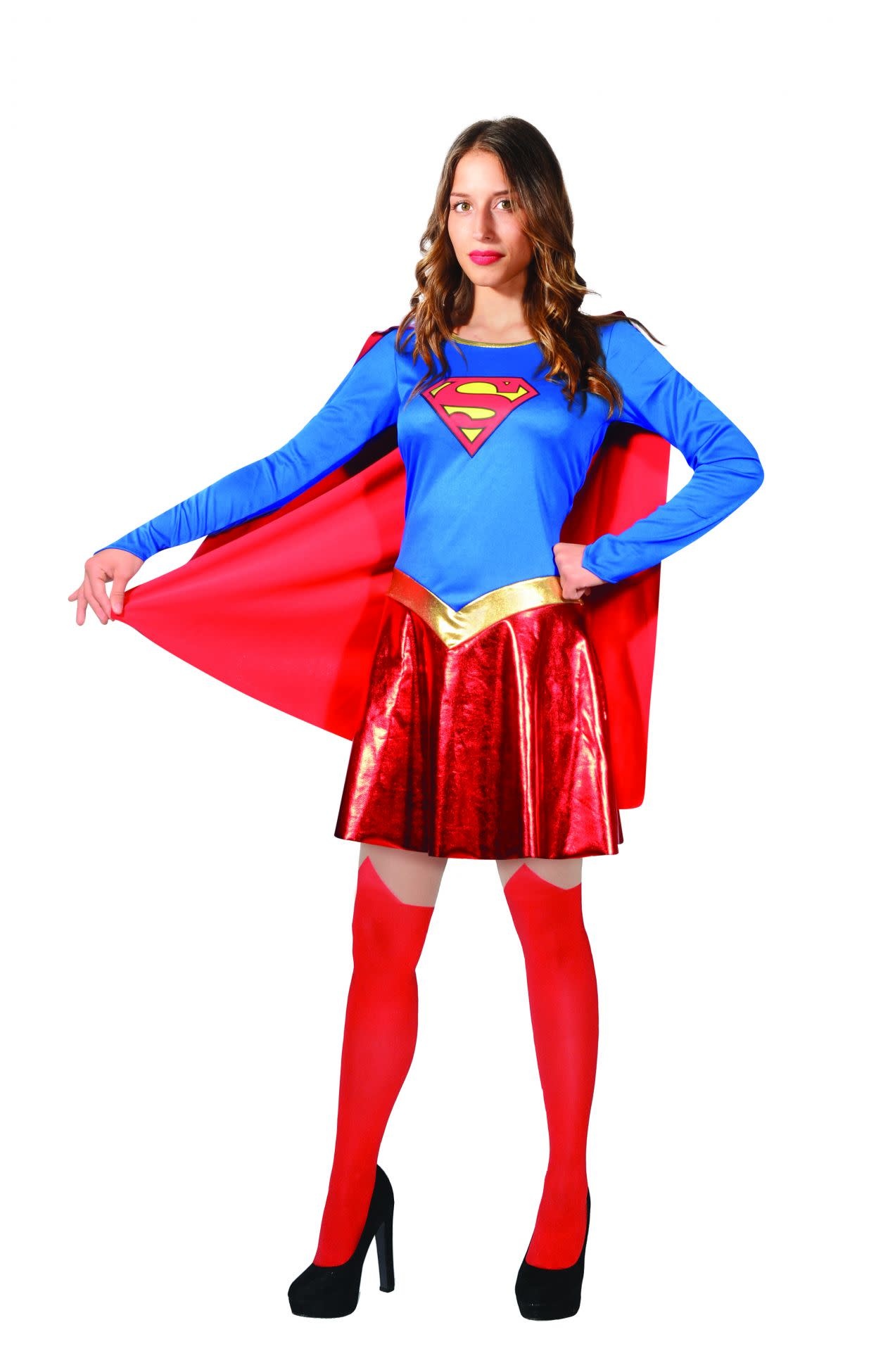 Aquarium Variant Proberen Supergirl Kostuum Dames - De verkleedzolder, voor al uw feestartikelen,  accessoires, verhuur en verkoop van kleding, feestkleding en kostuums voor  uw themafeest of gala.