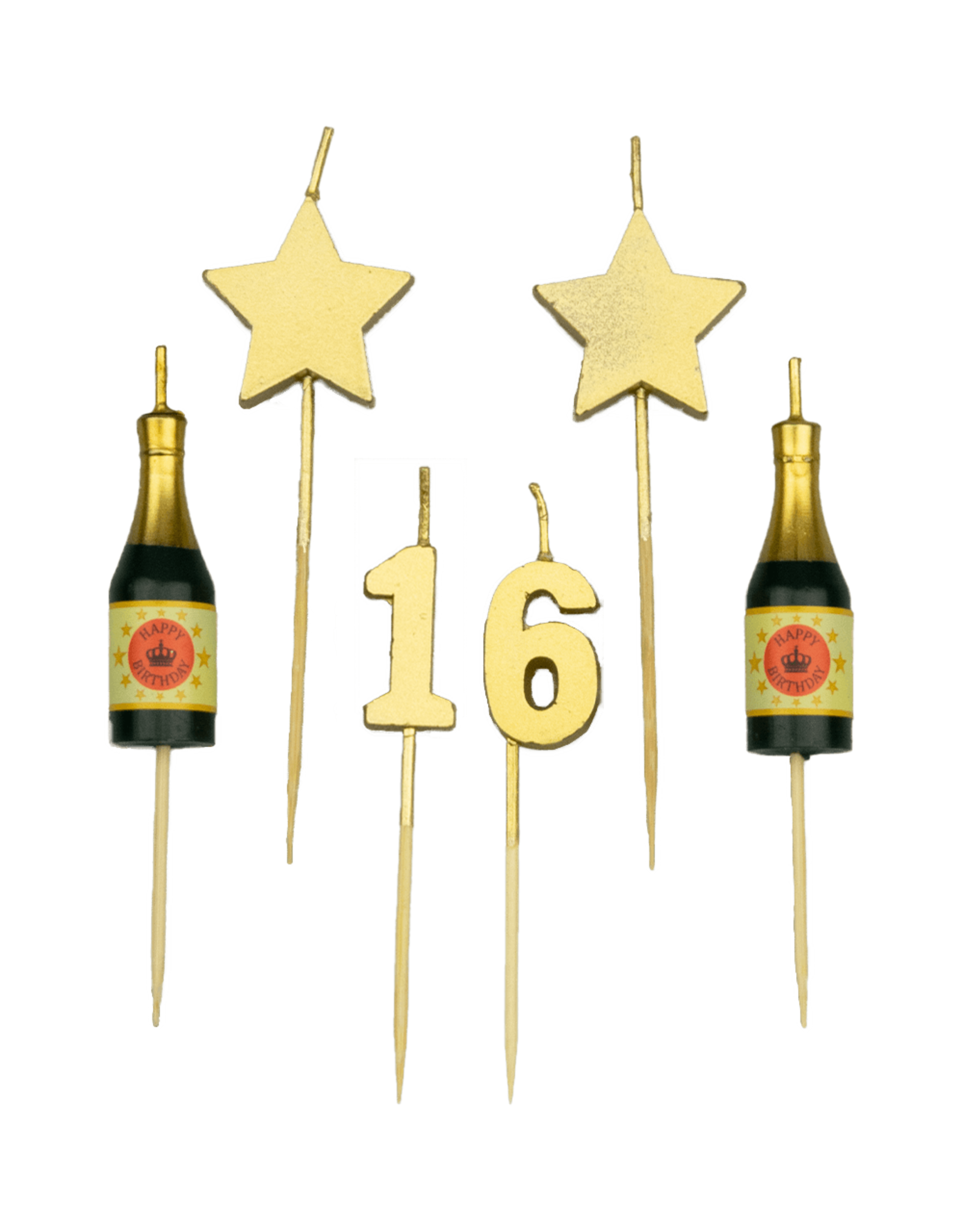 Taartkaarsjes - 16 Jaar