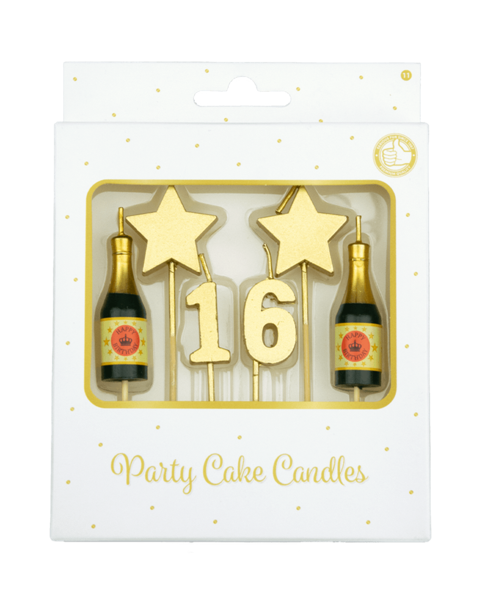 Taartkaarsjes - 16 Jaar