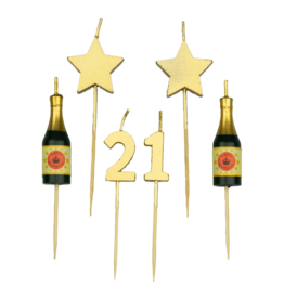 Taartkaarsjes - 21 Jaar