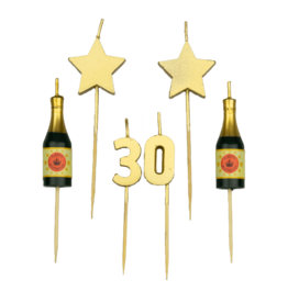 Taartkaarsjes - 30 Jaar