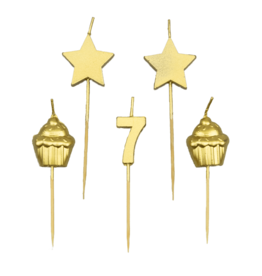 Taartkaarsjes - 7 Jaar