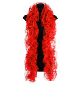 Organza Boa Deluxe, Rood