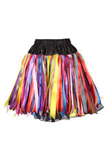 Petticoat "Sattin", Zwart - Mix van Kleuren