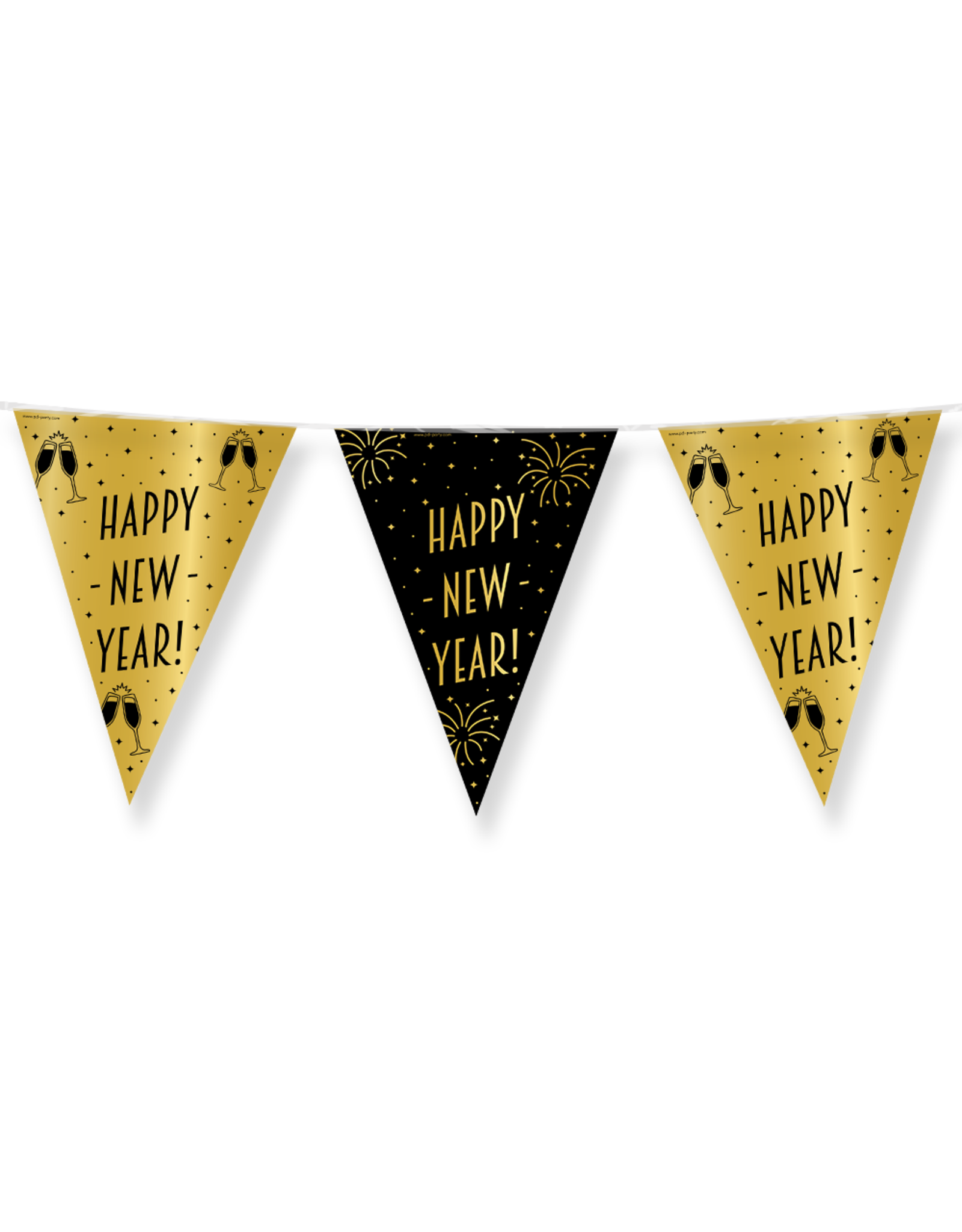 Classy Party Vlaggenlijn -  Happy New Year