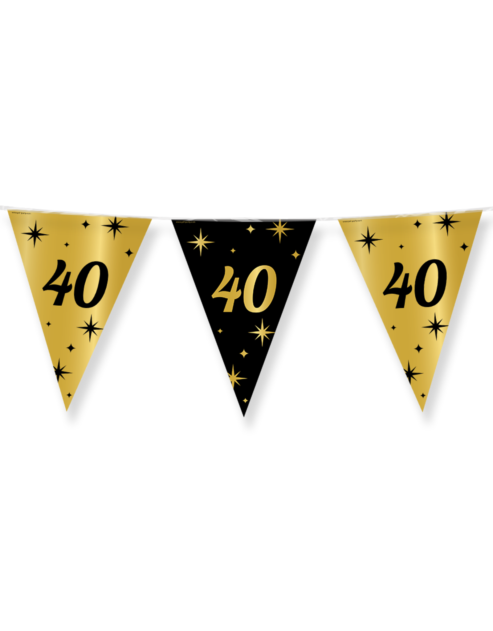 Classy Party Vlaggenlijn - 40 Jaar