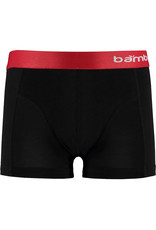 Apollo Basic Bamboe Jongens Boxershorts, Multi/Rood (3 Stuks)