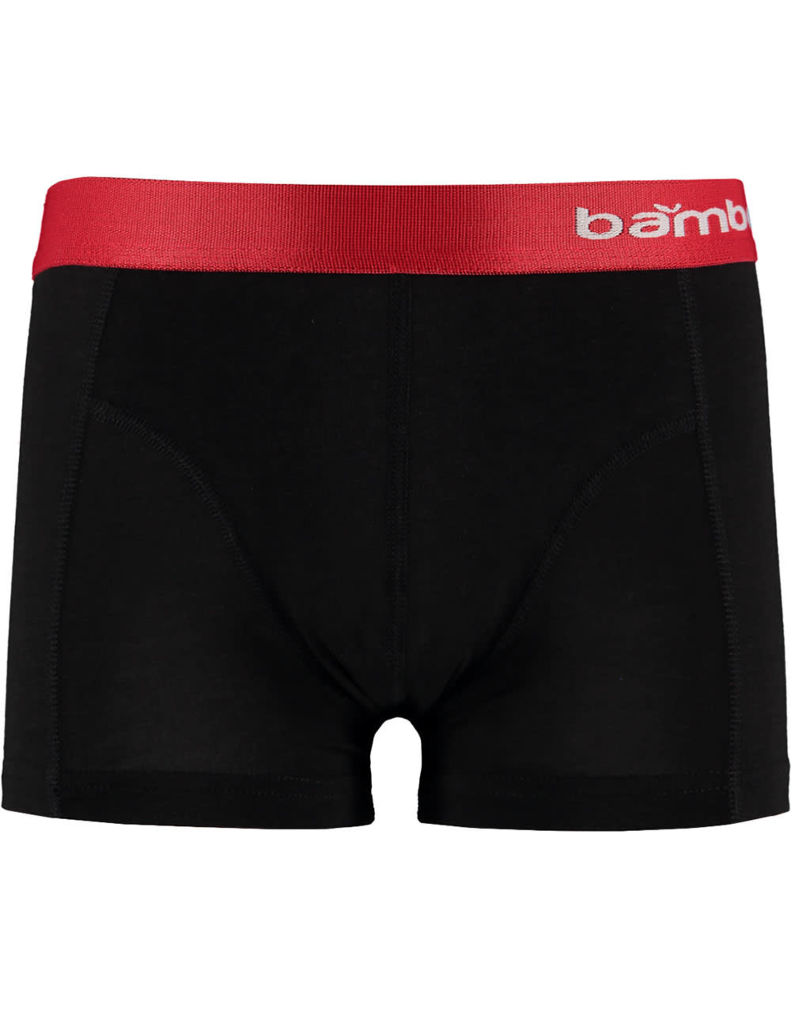 Apollo Basic Bamboe Jongens Boxershorts, Multi/Rood (3 Stuks)