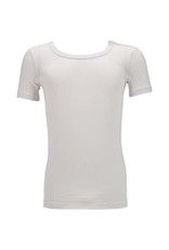 Apollo Basic Bamboe T-Shirt met Ronde Hals voor Kinderen, Wit (3 Stuks)
