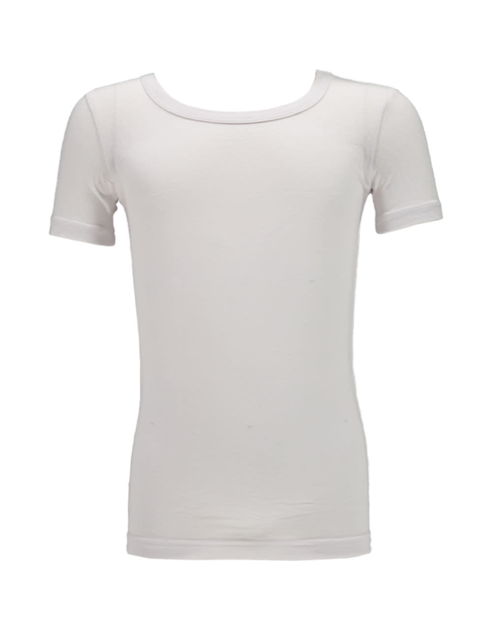 Apollo Basic Bamboe T-Shirt met Ronde Hals voor Kinderen, Wit (3 Stuks)