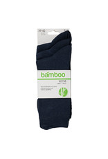 Basic Bamboe Sokken Navy (3 Paar)