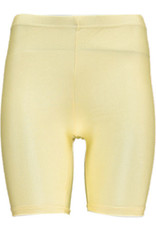 Korte Legging Dames Shiny Geel