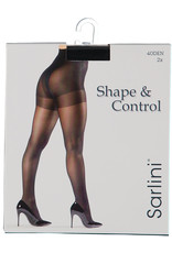 Corrigerende Panty 40 Den, Zwart (2 Stuks)