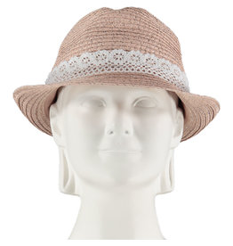 Geweven Meisjeshoed Pink