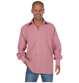 Hemd Brabant Bont Rood/Wit