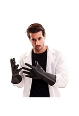 Rubberen Handschoenen Zwart (33.5x14cm)