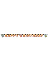 Wenslijn 'Happy Birthday' Cars (200 Cm)
