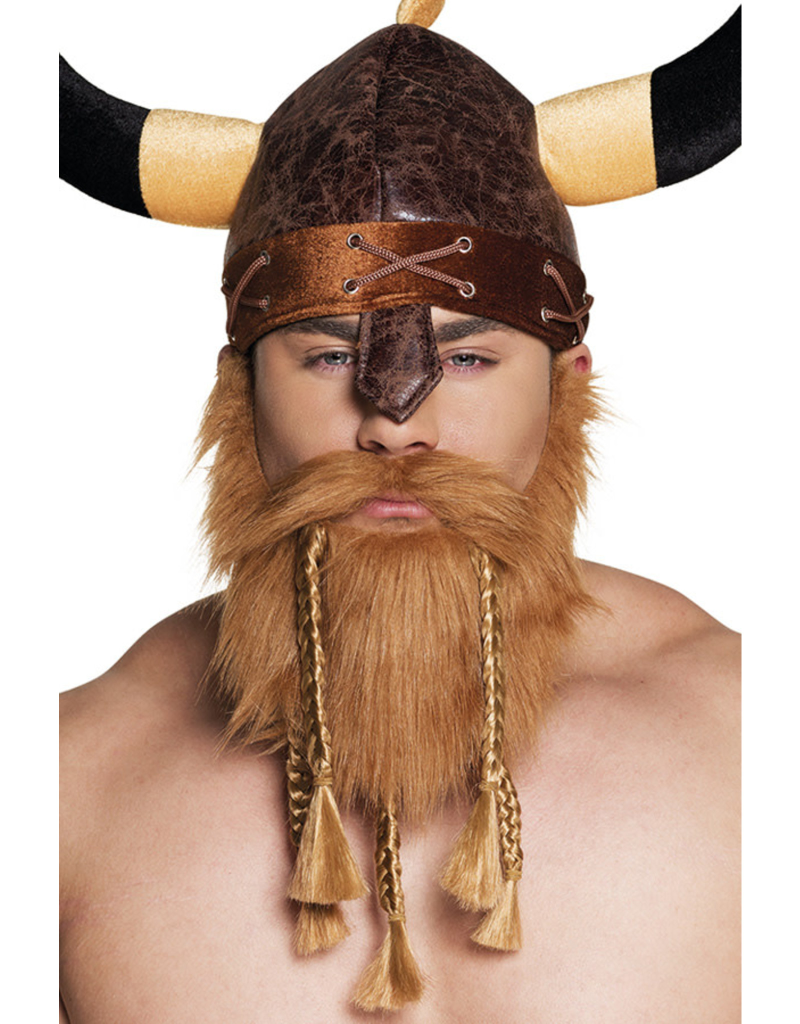 Baard met snor Viking