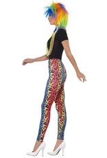 Neon Legging met Luipaardprint