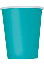 Bekers Turquoise (8 Stuks, 25cl)