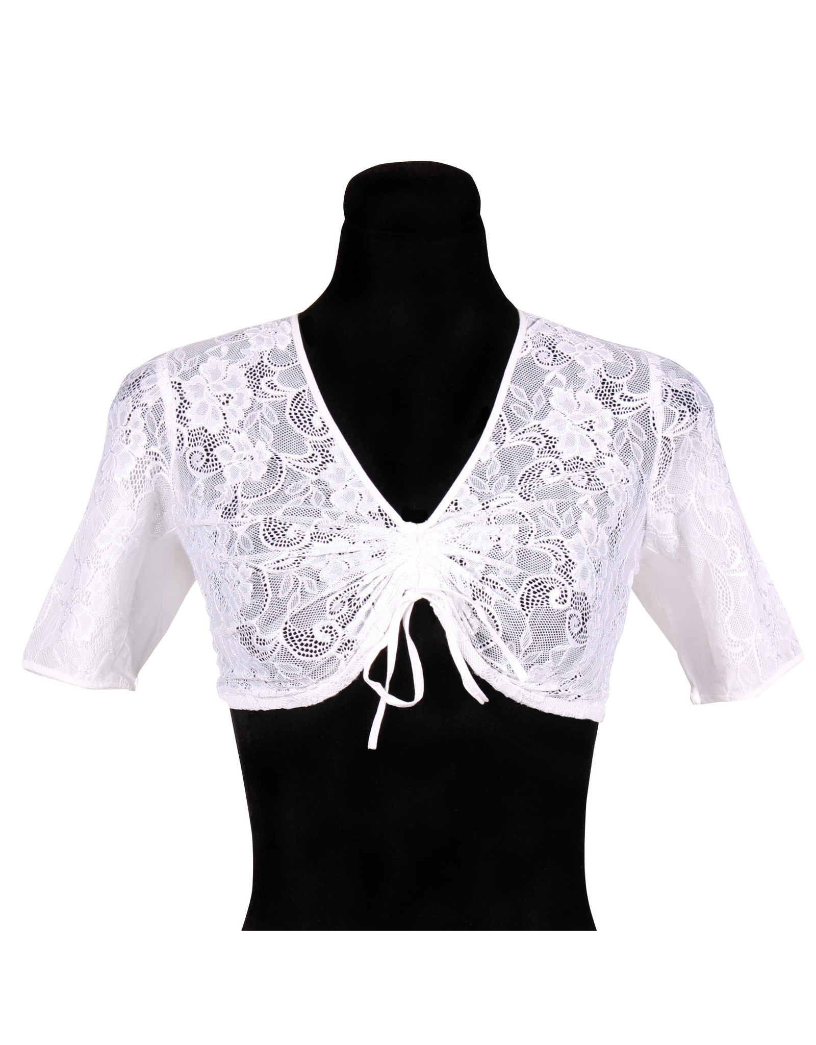 Dirndlblouse "Liene", Wit