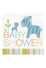 Servetten Happi Jungle Baby Shower (16 Stuks, 33cm)