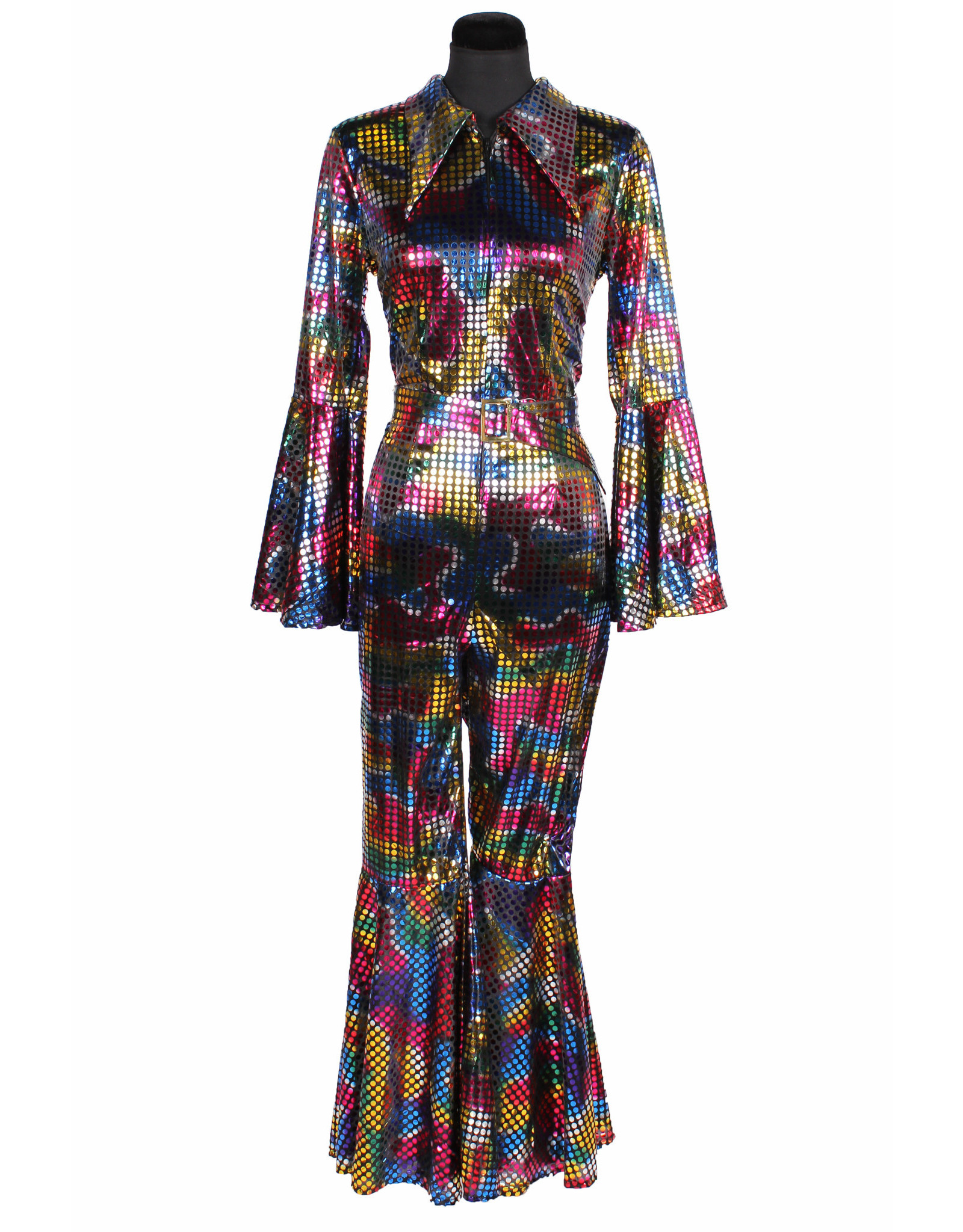 Catsuit "Disco", Zwart