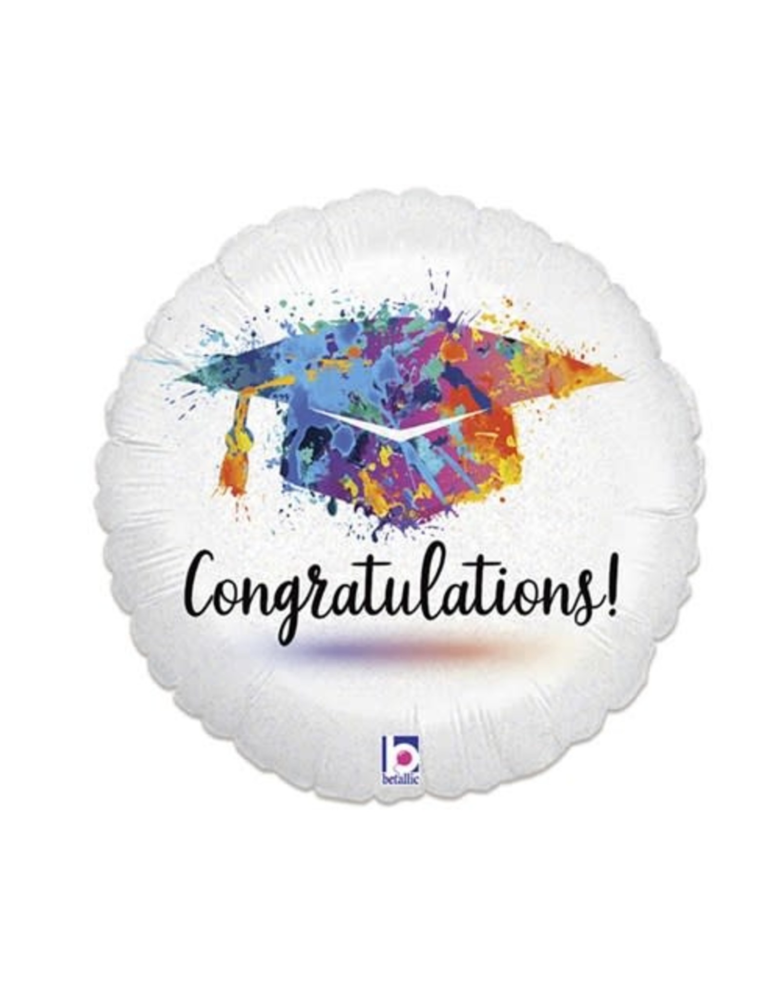 Grabo srl Folieballon "Congratulations" Geslaagd 45cm