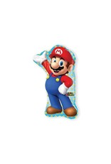 Anagram International Folieballon Super Mario  ca. 55x83cm SuperShape