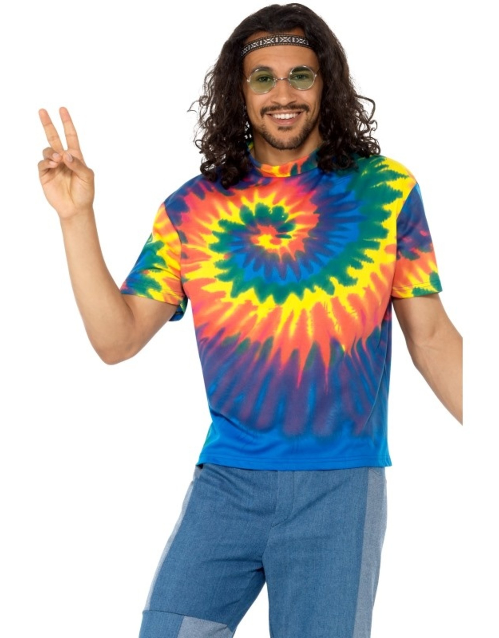 Jaren 60 Tie Dye Shirt