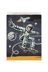 Creative Converting Papieren Partybags Space Skater (22x16.5 cm, 8 Stuks)