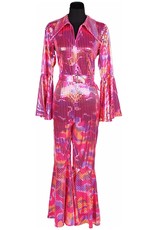 Catsuit "Disco", Pink
