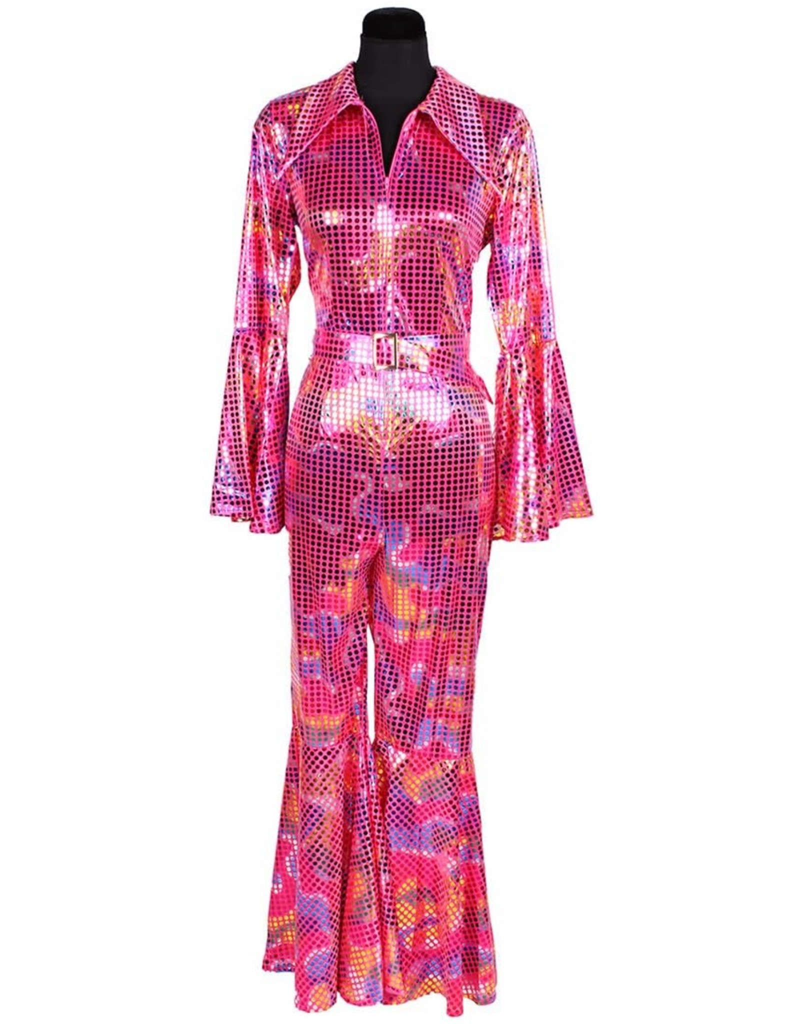 Catsuit "Disco", Pink