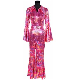 Catsuit "Disco", Pink